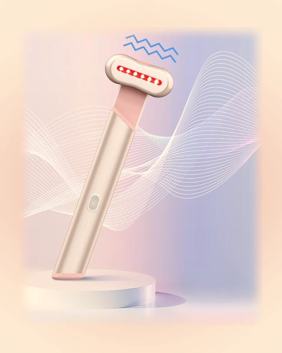 The REDHOUR Wand in champagne metal